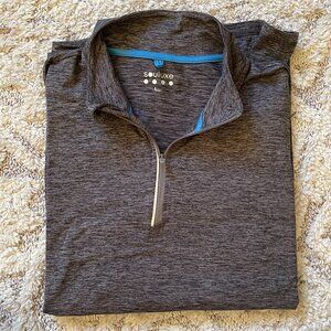 Men's Souluxe size L athletic long-sleeve shirt with thumb holes